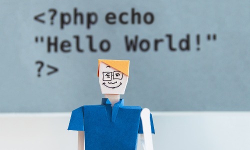 hello world in PHP